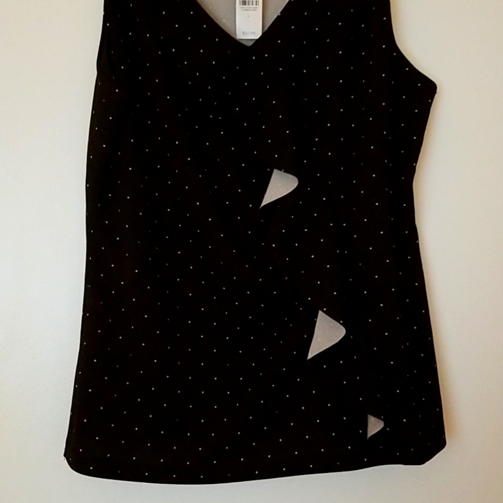 Ann Taylor sleeveless dress top